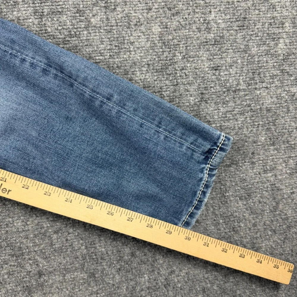 BKE Alec Straight Leg Jeans Mens 30R Blue Medium Wash Stretch Denim Casual